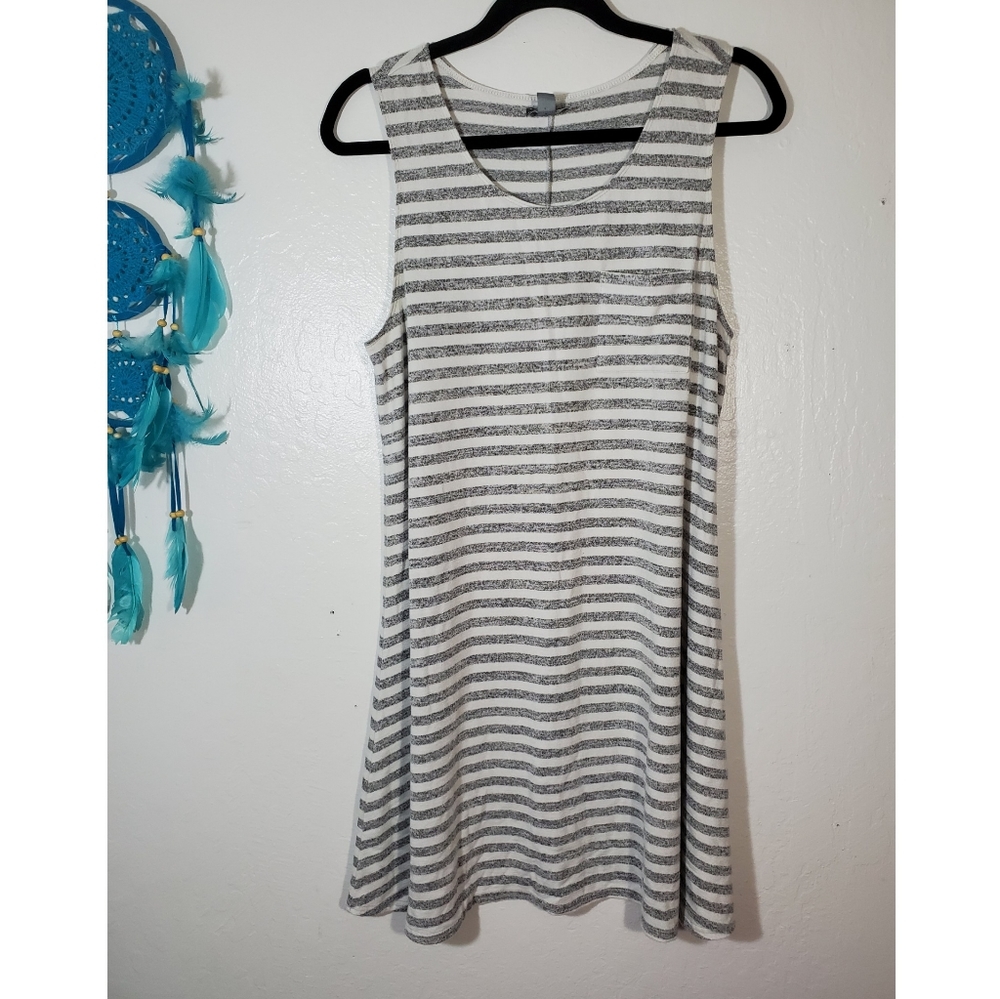 Market & Spruce striped dress L